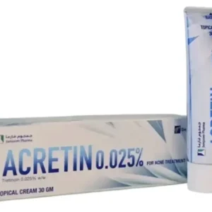 Acretin (Tretinoin) 0.025%. 30g. Крем для оздоровлення, омолодження та сяяння шкіри