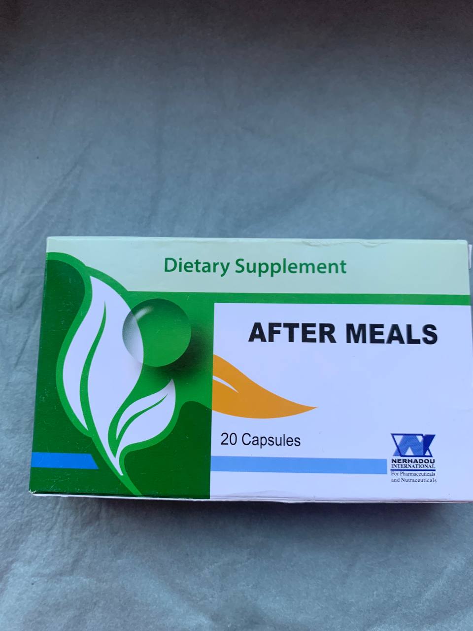 Харчовий додаток After Meals (Афтер Мілс, Після їжи) 20 капсул