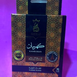Ansaam Incenses. Пахощі пірамід. Арабські запахи. Кахраман. 10 конусів. Pyramid incense. Arabian scents. Kahraman
