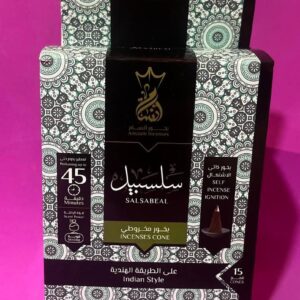 Ansaam Incenses. Пахощі в конусах. Індійський стиль. Сальсабеаль. 15 конусів. Incenses Cone. Indian style. Salsabeal