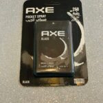 Туалетна вода Axe Pocket Spray Black. Чорний. Аромат замороженої груші та кедра. 17мл. Frozen Pear and Cedarwood scent