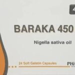 Baraka Барака 450мг (Олія чорного кміну) 24 капсулы