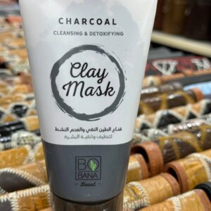 Bobana. Вугільна глиняна маска. 150 мл. Charcoal Clay Mask