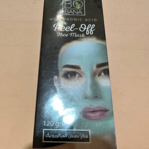 Маска для обличчя Bobana (Бобана) Peel-Off (пілінг). Гіалуронова кислота. 120г