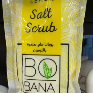 Bobana. Лимонно-сольовий скраб. 300г. Lemon Salt Scrub