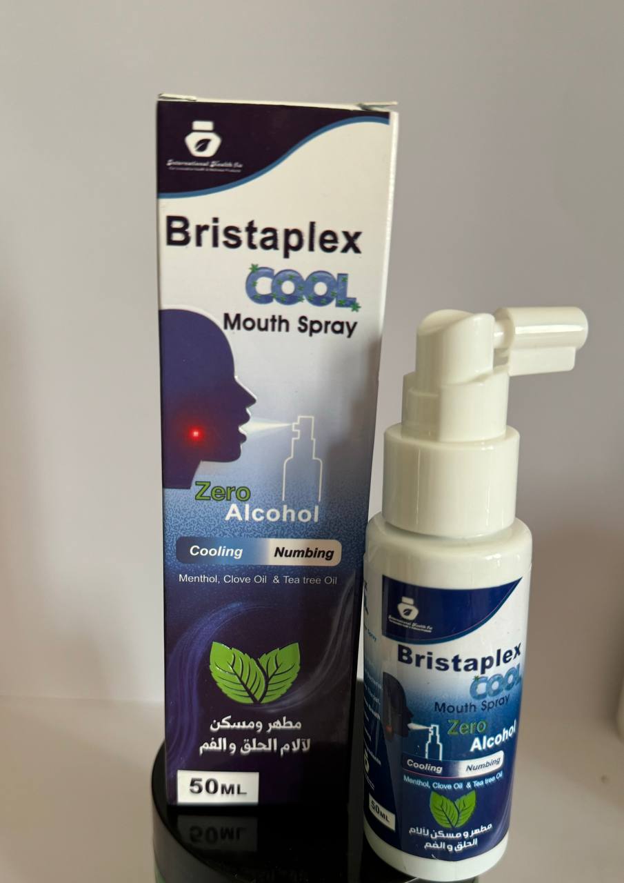 Bristaplex. Бристаплекс. Прохолодний спрей для рота. 50мл. Cool mouth spray
