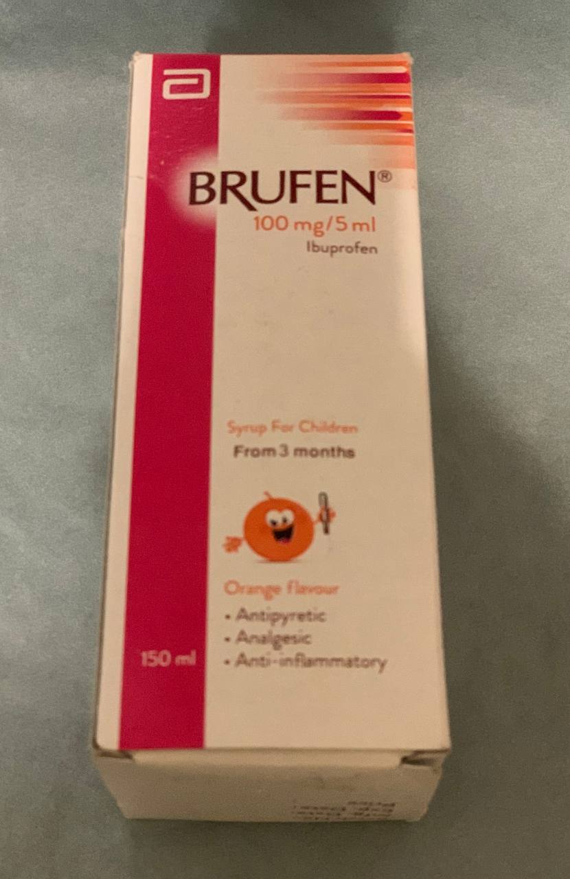 Brufen Syrup Бруфен сироп 100мг/5мл 150мл