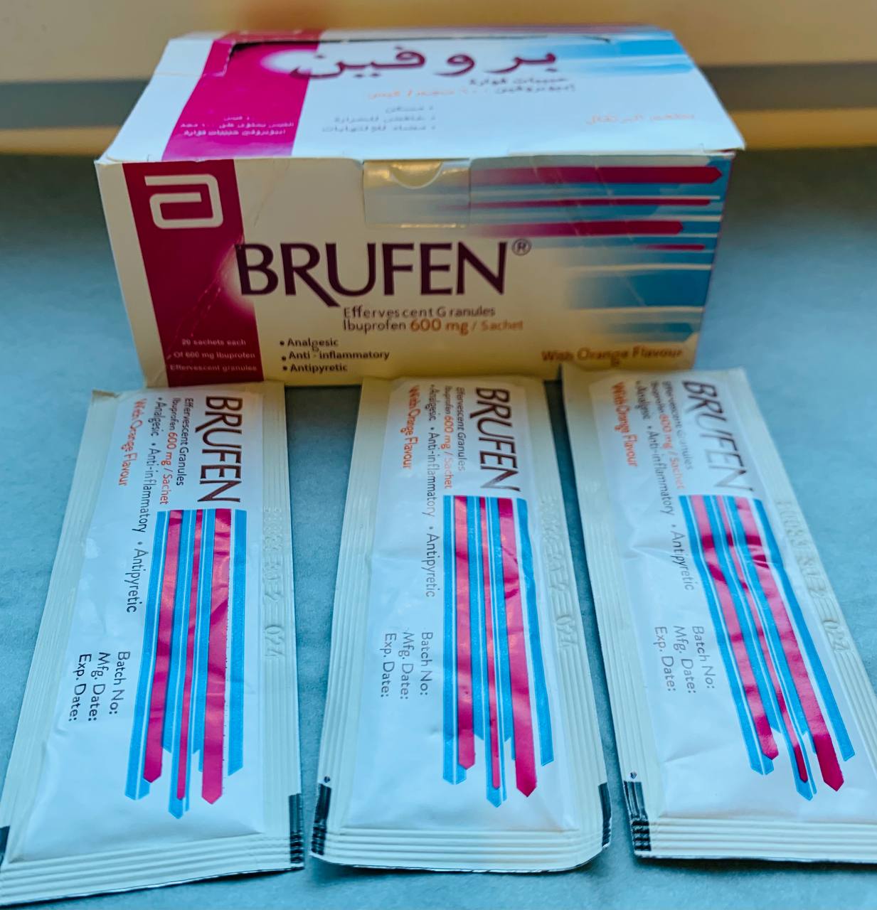 Brufen Бруфен 600мг 20 саше