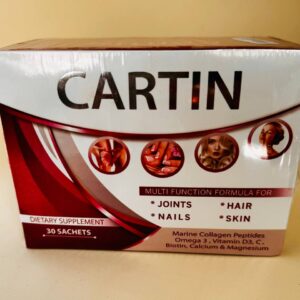 Cartin. Багатофункціональна формула для суглобів, нігтів, волосся, шкіри. 30 пакетиків. Multifunctional formula for joints, nails, hair, skin