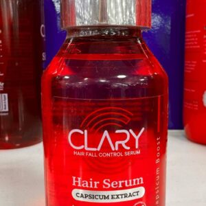 Clary. Сироватка для контролю випадіння волосся з екстрактом стручкового перцю. 100мл. Hair Fall Control Serum with Capsicum extract