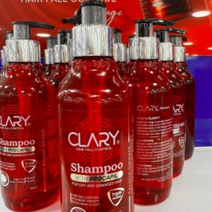 Clary. Шампунь з прокапілом для сухого та пошкодженого волосся. 300мл. Shampoo with procapil for dry and damaged hair