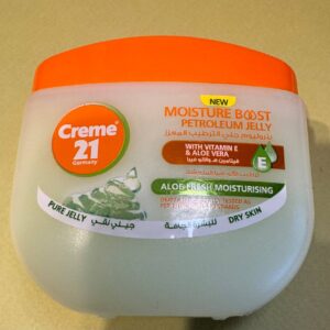 Creme 21. Зволожуючий вазелін з вітаміном Е та алое вера. 100мл. Moisture Boost Petroleum Jelly with Vitamin E and Aloe Vera