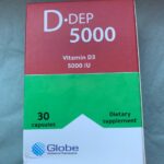D-Dep 5000 Д-Деп. Вітамін D3 5000 МО. 30 капсул. Харчова добавка