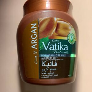 Крем для хаммама Дабур Ватіка. Вологість та М'якість. Аргана. 250 мл. Dabur Vatika Hammam Cream. Moisture Soft. Argan