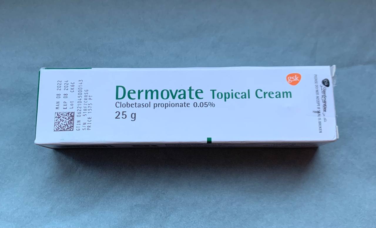 Dermovate topical cream Дермовейт крем 25г. Термін до 09/2025