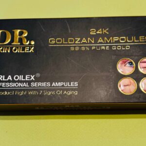 Perla Oilex. Dr Skin Oilex. Ампули Goldzan 24K. Сироватка для обличчя. 5 ампул по 10 мл.