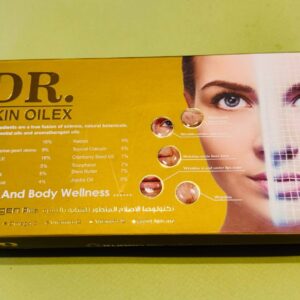 Perla Oilex. Dr Skin Oilex. Кисень Плюс. Сироватка для обличчя. 5 ампул по 10 мл. Oxygen Plus. Face Serum