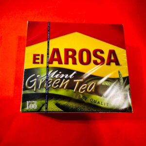 El Arosa. М'ятний зелений чай. 100 пакетиків чаю. Mint Green Tea