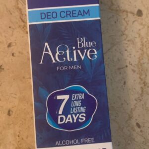 Enzo Deo Cream Blue Active 7 Days для чоловіків. 30g