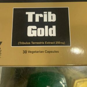 Trib Gold Тріб Голд. 30 рослинних капсул для чоловіків. (Tribulus Terrestris Extract 250mg)