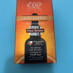 Eva Skin Clinic Антивікова сироватка для обличчя. 15% Вітамін С. 30мл. Anti-Ageing Face Serum