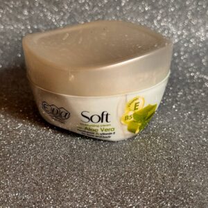 Eva Skin Care. М'який зволожуючий крем з алое вера, пантенолом і вітаміном Е. 170г. Soft Moisturizing Cream with Aloe Vera, Panthenol and Vitamin E