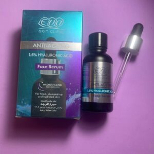 Eva Skin Clinic Антивікова сироватка для обличчя з гіалуроновою кислотою. 30мл. 1.5% Hyaluronic Acid Anti-ageing Face Serum