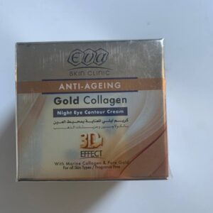 Ева Голд Колаген Нічний крем для очей Eva Gold Collagen Night Eye Contour Cream