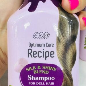 Eva. Шампунь шовк та сяйво. Запах зефіру. 350мл. Optimum Care Recipe Silk & Shine Blend Shampoo. Marshmallow Scent