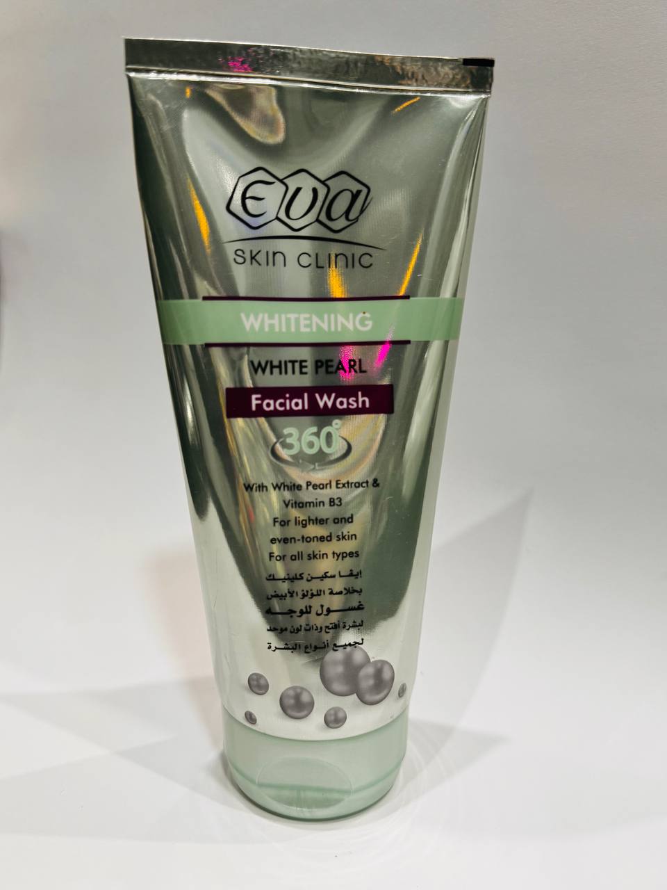 Eva Skin Clinic. Біла перлина. Засіб для вмивання. 150мл. White Pearl. Facial Wash