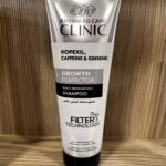 Eva Advanced Care Clinic. Копексіл, кофеїн і женьшень. Удосконалювач росту. Шампунь для ослабленого та випадаючого волосся. 230 мл. Kopexil, Caffeine and Ginseng. Growth Perfector. Root Recharging Shampoo For Weak and Falling Hair