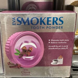EVA. Зубний порошок для курців з гвоздикою. 40г Smokers Tooth Powder With Clove NEW