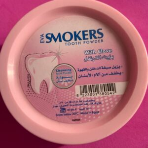 EVA. Зубний порошок для курців з гвоздикою. 40г Smokers Tooth Powder With Clove.