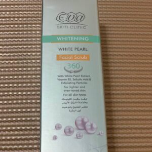 Eva White Pearl Facial Scrub Відбілюючий скраб для обличчя Біла перлина