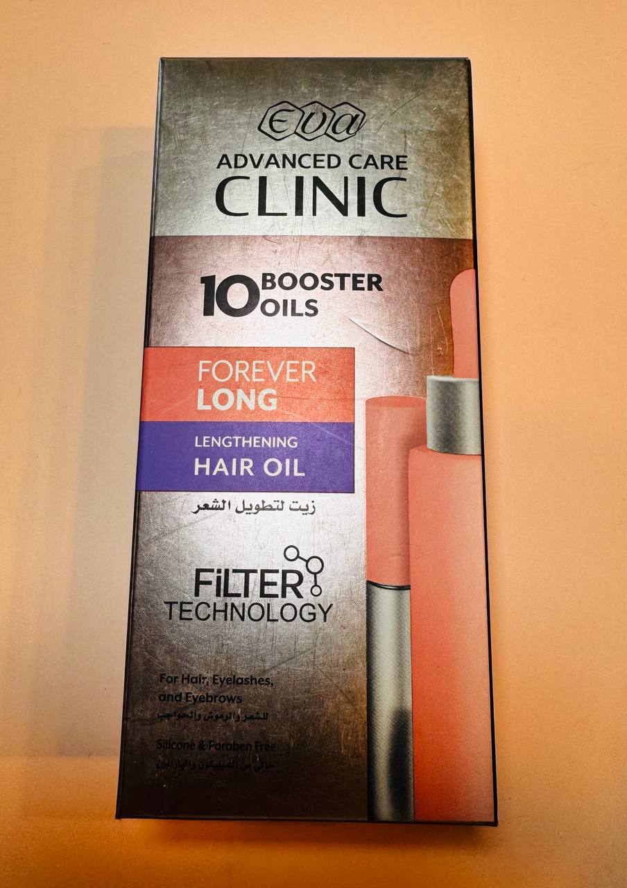 Eva Advanced Care Clinic. 10 олій-підсилювачів. Назавжди довгий. 55мл. 10 Booster Oils. Forever Long