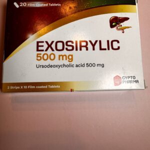 Exosirylic Екзосирилік Урсодезоксихолева кислота 20 табл