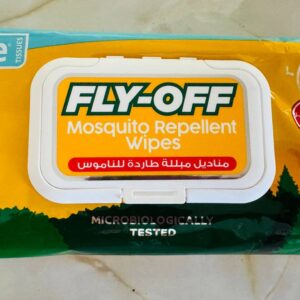 FLY-OFF. 48 серветок від комарів. 48 Mosquito Repellent Wipes