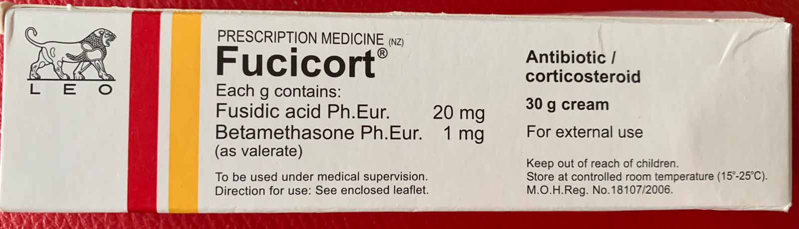 Мазь (крем) фуцикорт fucicort 30г