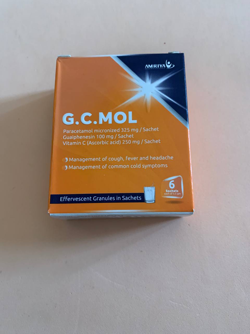 Ж. С. Мол 6 саше. G. C. Mol 6 sachets