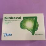 Ginkoval Гінковал. 30 капсул для покращення пам'яті та концентрації