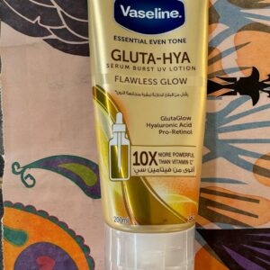 Vaseline Gluta-Hya. Вазелін. УФ Лосьйон-сироватка. 200 мл. Бездоганне сяйво. Serum Burst UV Lotion. Flawless Glow