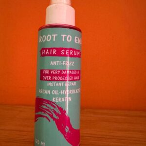 Сироватка для волосся від коренів до кінчиків. Проти завивання. 120мл. Root to End Hair Serum. Anti Frizz