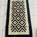 Килимок із натуральної верблюжої вовни. 130х70см. Ручна робота.