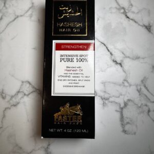 Faster. Масло для волосся Хашеш. 120мл. Hashesh Hair Oil