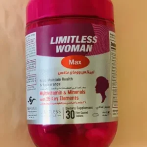 Limitless Woman Max. Комплекс з 26 вітамінів та мінералів для жінок. 30 таблеток