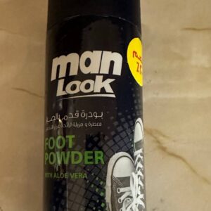 Пудра для ніг Man Look з алое віра 50г