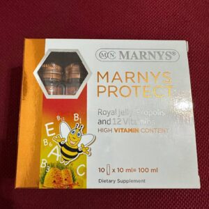 Marnys Protect. Марніс Протект 10x10ml. Маточне молочко, прополіс і 12 вітамінів