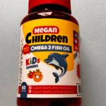 Megan Children. Дитячі цукерки. Омега-3 риб'ячий жир. 60 гумок. Kid's gummies. Omega-3 fish oil