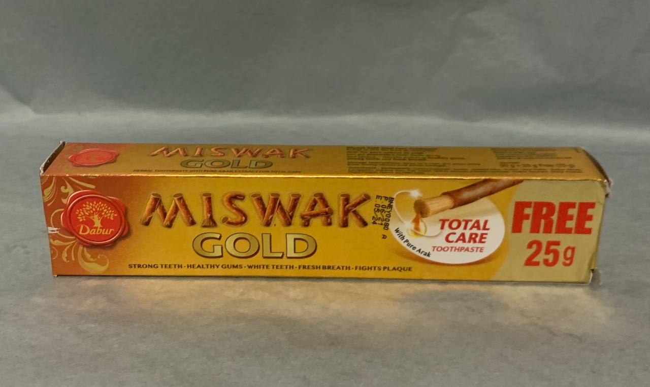 Зубна паста Місвак Miswak Gold 75g