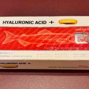 Notion Cream. Гіалуронова кислота плюс Омега 3. Сироватка для обличчя. 5 ампул по 10 мл. Hyaluronic acid plus Omega 3. Face Serum